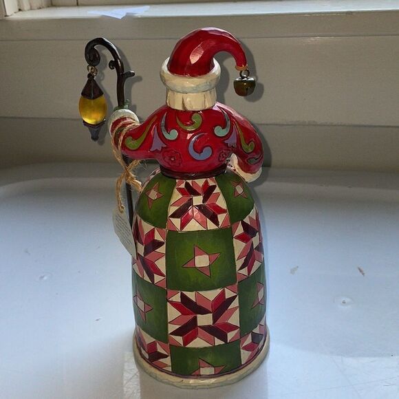 New in Box Jim Shore 2013 Christmas Magic Is All Around Santa/Lighted Scene - Picture 5 of 7